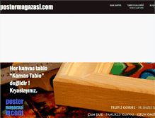 Tablet Screenshot of postermagazasi.com